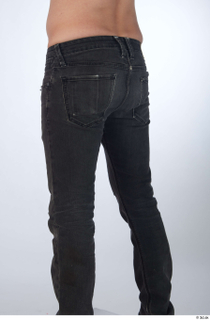 Nigel black jeans casual dressed thigh 0004.jpg